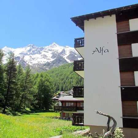 Haus Alfa Studios Saas-Fee Buitenkant foto