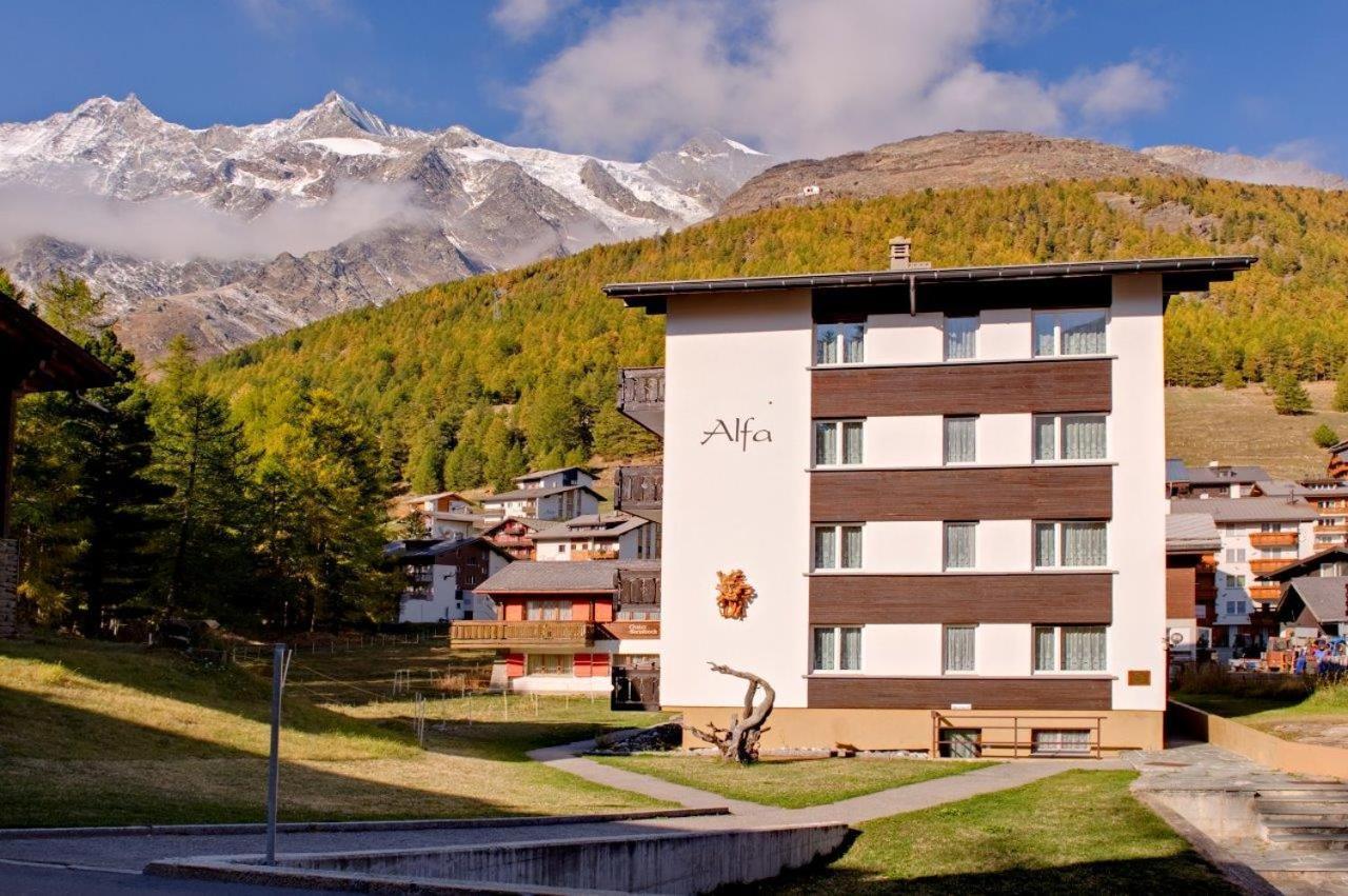 Haus Alfa Studios Saas-Fee Buitenkant foto