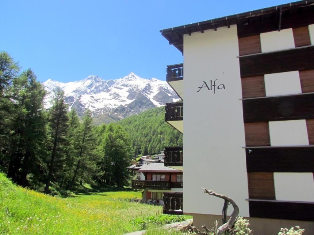 Haus Alfa Studios Saas-Fee Buitenkant foto